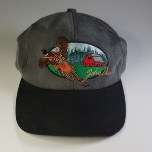 Rare John Deere hat with pheasant nwot